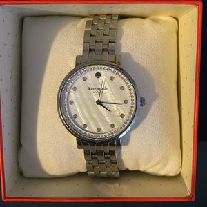 Kate Spade Silver Monterey 38MM Watch